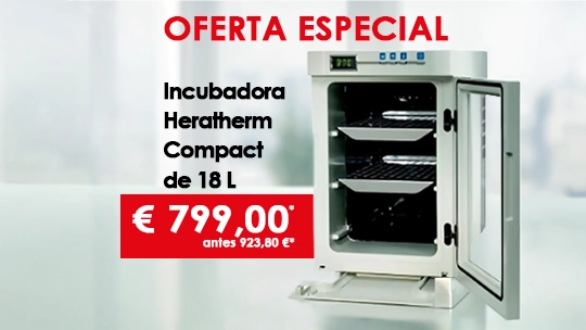 Compacta, fiable y eficiente: su nueva incubadora a un precio promocional especial